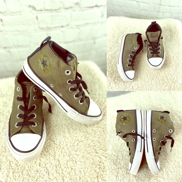 Converse Other - Olive Converse Size 13 Kids